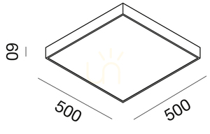 Biele stropné svietidlo GPL311C od Gea Luce small 1