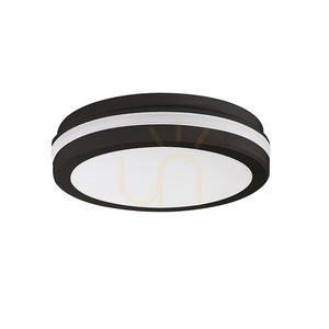 GPL341 Čierne vonkajšie stropné svietidlo Gea Luce, IP65 small 0