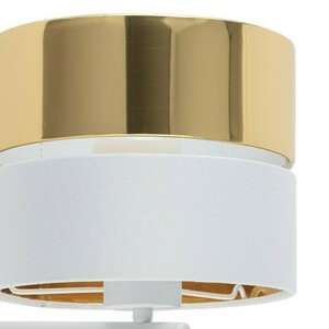 Nástenné svietidlo TK-Lighting Hilton biela zlatá 2x G9 E27 small 2