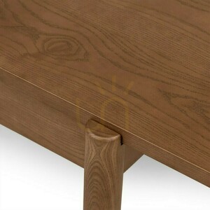 Rozťahovací stôl MORENO, 160–200 cm, obdĺžnikový, hnedý, Nova Nook small 4