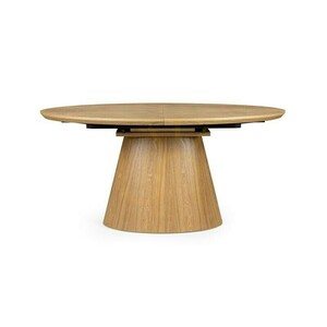 Rozťahovací stôl SOLARE, 160–200 cm, oválny, prírodný povrch od Nova Nook small 0