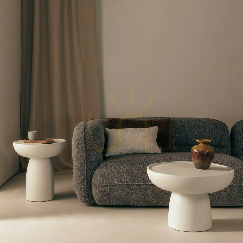 vyhliadka Konferenčný stolík LORENSI 60 cm, béžový, matný, Nova Nook Konferenčný stolík LORENSI 60 cm, béžový, matný, Nova Nook