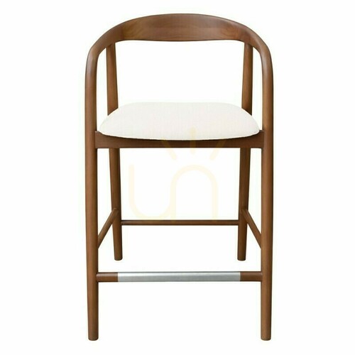 Skontrolujte UDVIKA STOOL 2.0 – drevená stolička so zaoblenými tvarmi, orech/krémová, Nova Nook