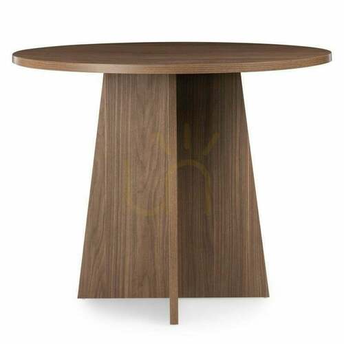 Skontrolujte Kruhový jedálenský stôl ERLOM 100 cm, Lincoln Nova Nook, orech