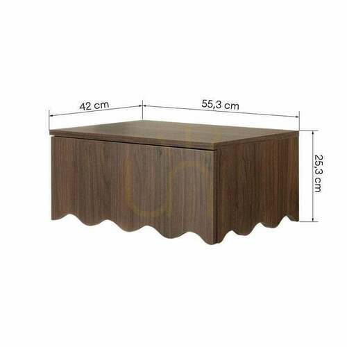 Skontrolujte Nočný stolík TIM, Villa Walnut, Nova Nook Wavy