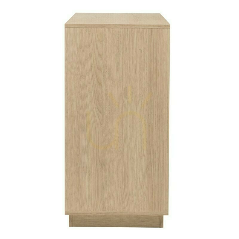 Displej Štvor dverová komoda WASABI, Lindberg Nova Nook Oak Štvor dverová komoda WASABI, Lindberg Nova Nook Oak
