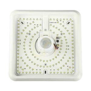 Stropné LED svietidlo V-TAC 12 W s čipom CREE, 25 × 25 cm, snímač pohybu, CCT, štvorcové, biele, VT-81003, 1100 lm, 6-ročná záruka small 3