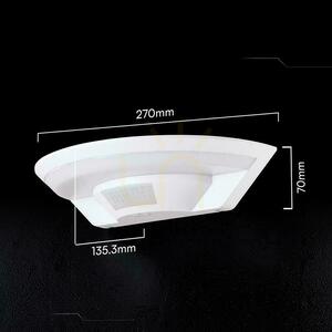 Stropné LED svietidlo V-TAC 10 W s čipom CREE, snímačom pohybu, biele, IP54, VT-81005, 4000 K, 1060 lm, 6-ročná záruka small 6