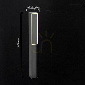V-TAC 80 cm LED 24 W IP54 čierne záhradné stĺpové svietidlo VT-10191 3000 K 3400 lm small 3