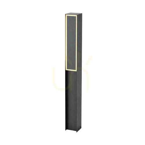 Skontrolujte V-TAC 80 cm LED 24 W IP54 čierne záhradné stĺpové svietidlo VT-10191 3000 K 3400 lm