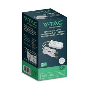 Senzor pohybu ruky s káblom, Max. 1000 W LED, dva senzory, V-TAC VT-8159-2, 5-ročná záruka small 3