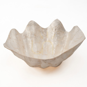 Biela mydelnička BAZAR BIZAR Mother of Pearl M BABL047W-M small 2