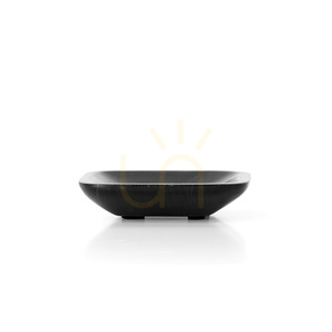 Mramorová mydelnička BAZAR BIZAR Marine Black čierna 12,5 cm small 3