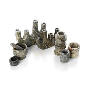 Hrnce BAZAR BIZAR Planters mramorový Bidasar Green 10 cm zelený small 2