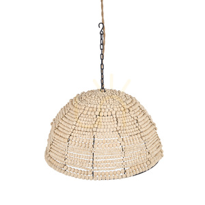 Prívesné svetlo BAZAR BIZAR drevo kov prírodné 48 cm Pendant Lamps small 7