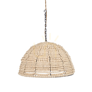 Prívesné svetlo BAZAR BIZAR drevo kov prírodné 48 cm Pendant Lamps small 8
