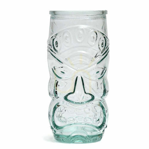 Skontrolujte Sklenený pohár BAZAR BIZAR Tiki modrý Glass Collection