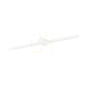 LED nástenná lampa 21 W, 3000 K, hliník, pieskovo biela, IP54, ZAMBELIS small 0
