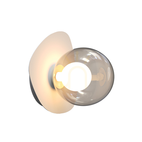Skontrolujte Nástenné svietidlo Zambelis 2577 pieskovobiele dymové sklo 1×G9 LED max. 4 W
