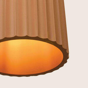 Závesné svietidlo 1xE27 LED MAX 11 W Terakota – pieskovočierna hlina – kov ZAMBELIS small 2