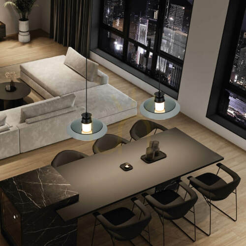 Skontrolujte Závesné LED svietidlo Zambelis 25142, 10 W 3000 K, matná čierna a dymové sklo, Ø30 cm