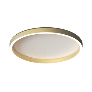 Stropné LED svietidlo 41 W, 2700 K – 3000 K – 4000 K, matná zlatá, ZAMBELIS small 0