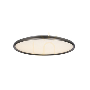 Stropné LED svietidlo 42 W, 2700 K – 3000 K – 4000 K, hliník – mikroprizmatický akryl, matná šedá, ZAMBELIS small 0