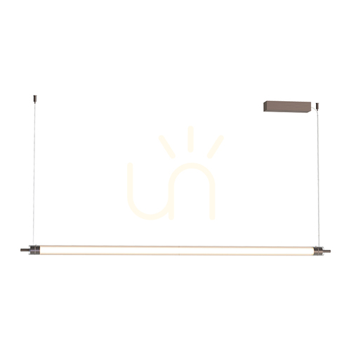 Skontrolujte Závesné LED líniové svietidlo 33 W, 3000 K, Triac, matná káva, ZAMBELIS