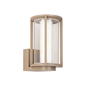 Vonkajšie nástenné svietidlo Zambelis E427 taupe, LED 13 W 3000 K, IP54 small 1