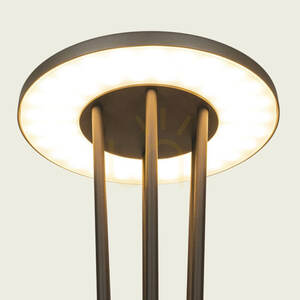Vonkajšia LED lampa na stĺp 15,5 W, 3000 K, grafitovo-hliníková, IP65, ZAMBELIS small 2