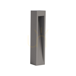 Vonkajšie LED svietidlo typu „bollard“ 9 W, 3000 K, betón – kov – sklo, IP65, ZAMBELIS small 1