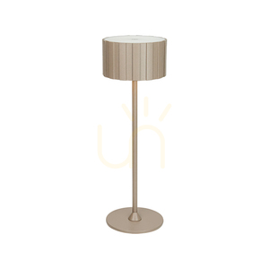 Vonkajšia prenosná stolná lampa LED 2 W, 2700 K – 4000 K – 6500 K, farba Sandy Milk TEA, IP44, ZAMBELIS small 1