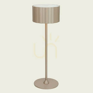 Vonkajšia prenosná stolná lampa LED 2 W, 2700 K – 4000 K – 6500 K, farba Sandy Milk TEA, IP44, ZAMBELIS small 0