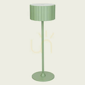 Vonkajšia prenosná stolná lampa LED 2 W, 2700 K – 4000 K – 6500 K, pieskovo zelená, IP44, ZAMBELIS small 1