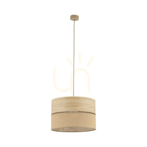 Závesné svietidlo Dorma Wood Juta 1 Xe27 small 0