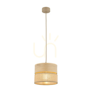 Závesné svietidlo Dorma Wood Juta 1 Xe27 small 7