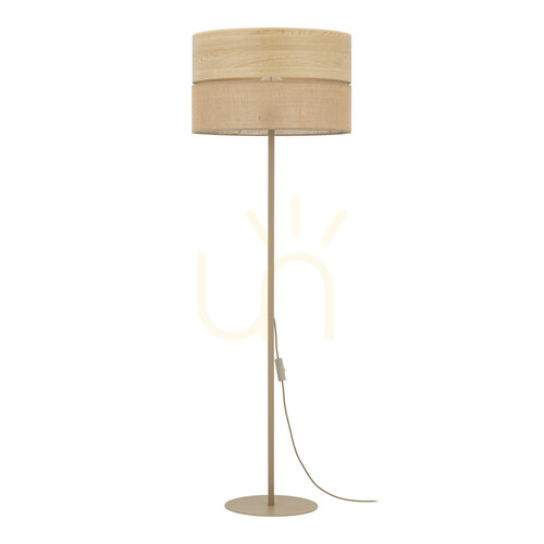 Skontrolujte Stojaca lampa Dorma Wood Juta 1 Xe27