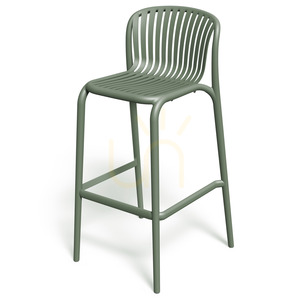 Záhradná barová stolička Brene FBRK5510 – farba Verde Green od FERNE small 0