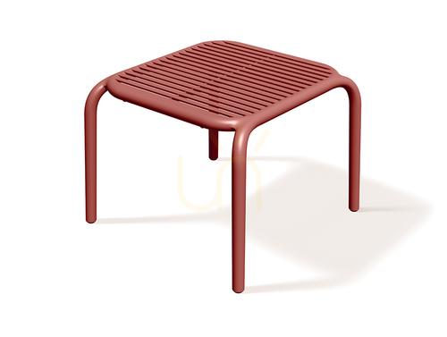 Skontrolujte Záhradný stolík Brene FBRS554 – Retro Red od FERNE