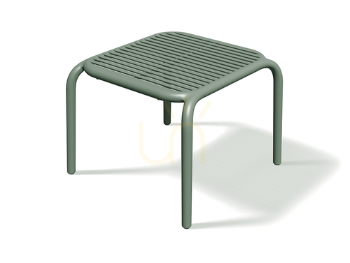 Skontrolujte Záhradný odkladací stolík FERNE Brene FBRS554 zelený verde, 54,5 × 53,5 × 41,5 cm, plast