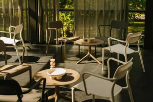 Bočný stolík FRIS64 Rimo Garden – FERNE, borovicovo zelená small 2
