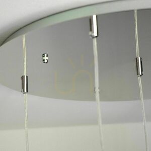 Tienidlo na lampu s.luce Modular biele kovové kruhové 60 cm 5-bodové 8 Tienidlo na lampu s.luce Modular biele kovové kruhové 60 cm 5-bodové small 8