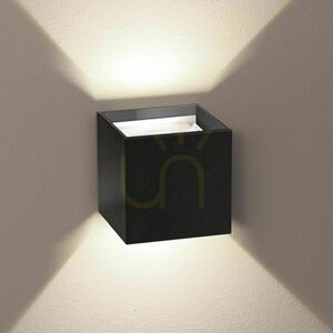 Kryt pre podstavec s.luce Ixa štvorcový antracit kov 10 cm small 1