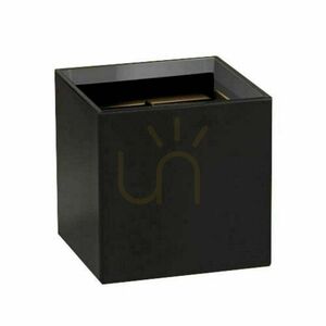 Kryt pre podstavec s.luce Ixa štvorcový antracit kov 10 cm small 14