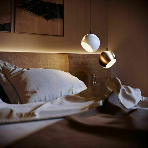 Skontrolujte Závesné svietidlo s.luce Ball biele kovové E27 20 cm 1-plameňové