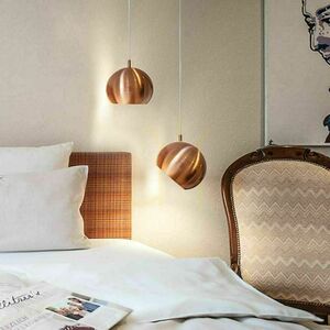 Závesné svietidlo s.luce Ball meď 30 cm kov E27 stmievateľné small 4