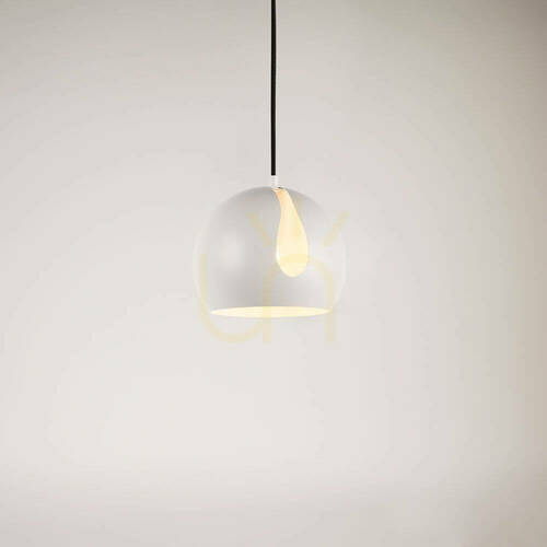 Skontrolujte Závesné svietidlo s.luce Ball biele kovové 20 cm E27