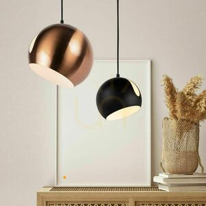 Závesné svietidlo s.luce Ball meď kov E27 20 cm small 8