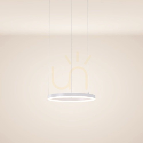 Skontrolujte Závesné LED svietidlo s.luce Ring biele Ø 40 cm
