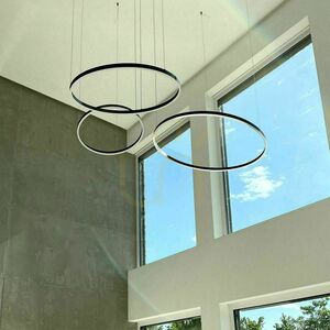 LED kruhové závesné svietidlo s.luce Ring zlaté Ø 60 cm 2 LED kruhové závesné svietidlo s.luce Ring zlaté Ø 60 cm small 2